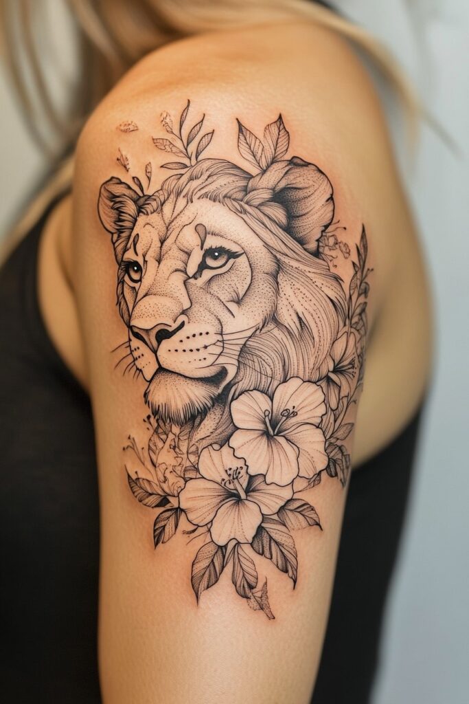 lion-tattoo-women-10-683x1024